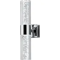 TRIO Applique de salle de bains BOLSA argent 282410206