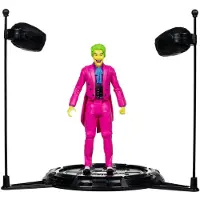 Mcfarlane Toys Dc Multiverse Bm66 The Joker Black Light Gold Label 18 Cm Figure Rose