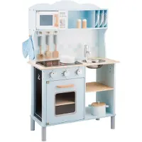 New Classic Toys - Speelkeuken - Modern - Elektrische Kookplaat - Inclusief Accessoires - Maakt Geluid