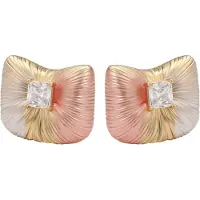 NAEMI Boucles d'oreilles or / or rose / argent