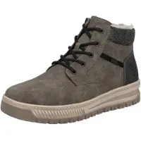 Rieker Bottines à lacets marron / gris