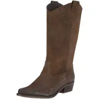 Felmini Bottes de cowboy brun foncé