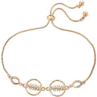 Faina Bracelet or / transparent