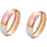 NAEMI Boucles d'oreilles or / or rose / gris clair