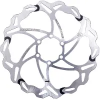 Braking Wfix Batfly 6b Brake Disc Argenté 140 mm