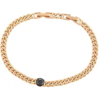 Faina Bracelet or rose / noir