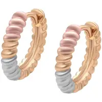 NAEMI Boucles d'oreilles or / or rose