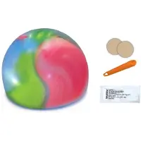 Wubble Le Bizak Super Tyde Dye brille dans le noir et ressemble à une bulle