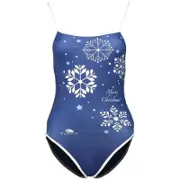 Turbo Maillot De Bain Snow Christmas