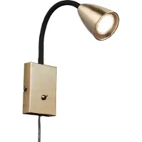 TRIO Lampe de lecture flexible Wanda Laiton