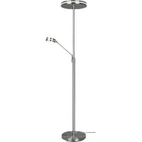 TRIO Lampe sur pied LED FRANKLIN argentée par 426510207