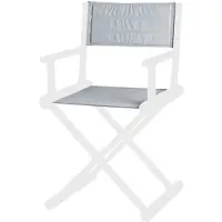Marine Business Director Canvas Chair Spare Part Argenté 48 x 45 x 1 cm