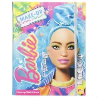 Lisciani Book Pour Apprendre A Maquiller Et A Se Maquiller - Barbie Sketch Book Make Up - Lisciani