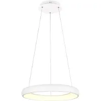 TRIO Lampe suspendue LED Cardona blanc - Ø 60cm