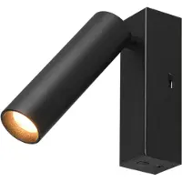 TRIO Spot mural LED fin Ambala noir