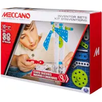 Meccano Kit d'inventions machines à engrenages