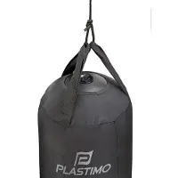 PLASTIMO 65494 Inflatable Fender Noir 30 x 75 cm