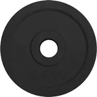 Softee Disque De Poids Rubber Coated 2.5kg