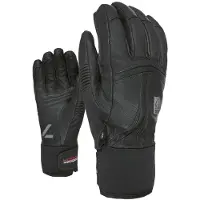 Level Off Piste Leather Gloves Noir S Homme