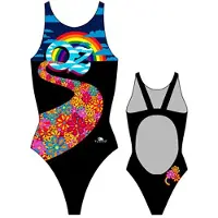 Turbo Oz World Pro Resist Swimsuit Noir 4XL Femme