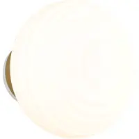 TRIO Applique murale Earl Verre blanc rechargeable