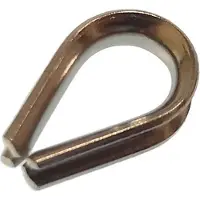 Goldenship Cosse-cœur Acier Inoxydable Aisi-304 15 Unités
