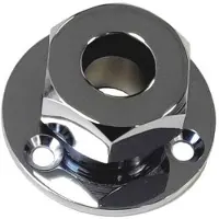 Roca Ab. Chrome Plated Cable Grommet Argenté 11-16 mm