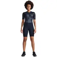 2XU Aero Hex Short Sleeve Trisuit Noir L Femme