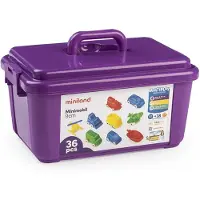 Miniland Minimobil 9 Cm 36 Units Multicolore Enfants