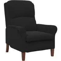 vidaXL fauteuil Noir 76 x 94 x 102 cm Velours