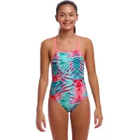 Funkita Strapped In Swimsuit Multicolore 10 Years Fille