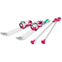 Gizmo Wanna Haves Baby Pro Junior Alpine Skis Pack Rose 90 Garçons,Filles
