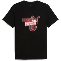 Puma Ac Milan Football Culture Short Sleeve T-shirt Noir M Homme