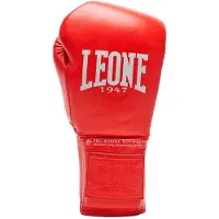 Leone1947 The Greatest Lace Artificial Leather Boxing Gloves Bleu 12 oz