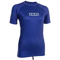 iON Promo Short Sleeve Rash Guard Bleu XL Femme