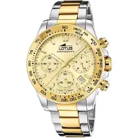 Lotus Montre Pour Hommes Lotus Acier Inoxydable Argent Or Montre-Bracelet Lotus Classic Ul18913/2