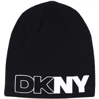 DKNY D60989 Beanie Noir 2 Enfants