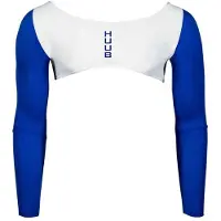 Huub Aero Bridge Arm Warmers Blanc,Bleu XS-S Homme