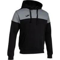 Joma Crew V Hoodie Noir,Gris 7-8 Years Garçon