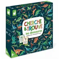 Janod Jeu D'observation Cherche Et Trouve Les Dinosaures -