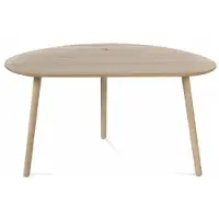 Homestyle4u Table basse en bois de pin naturel