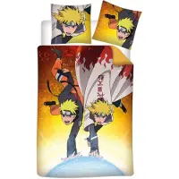 Naruto - Minato & Naruto -Parure De Lit 140x200cm - '100% Microfibre