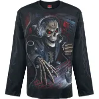 Spiral T-shirt manches longues Gaming de - PC Gamer - L - XXL - pour Homme - noir - Taille L