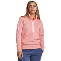 Under Armour Golf Storm Sweatshirt demi-zip Rose L Femmes Rose L