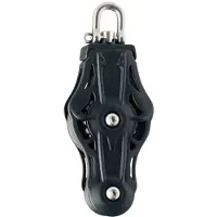 WICHARD Fiddle Swivel Shackle Bearing Pulley Argenté 45 mm