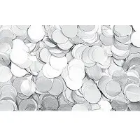 Showtec Confettis Ronds 55mm Blancs