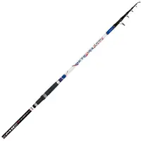 Colmic Meteora Beach canne à pêche télescopique pour surfcasting Silver 4,10 m / 30-100 g Silver 4,10 m