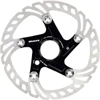 Brakco Axc Cl Floating Cnc E-bike 2 Mm Brake Disc Argenté 160 mm