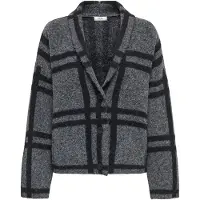 ONLY Cardigan 'JDYLydia' gris / noir
