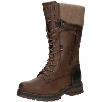 Mustang Bottes à lacets marron